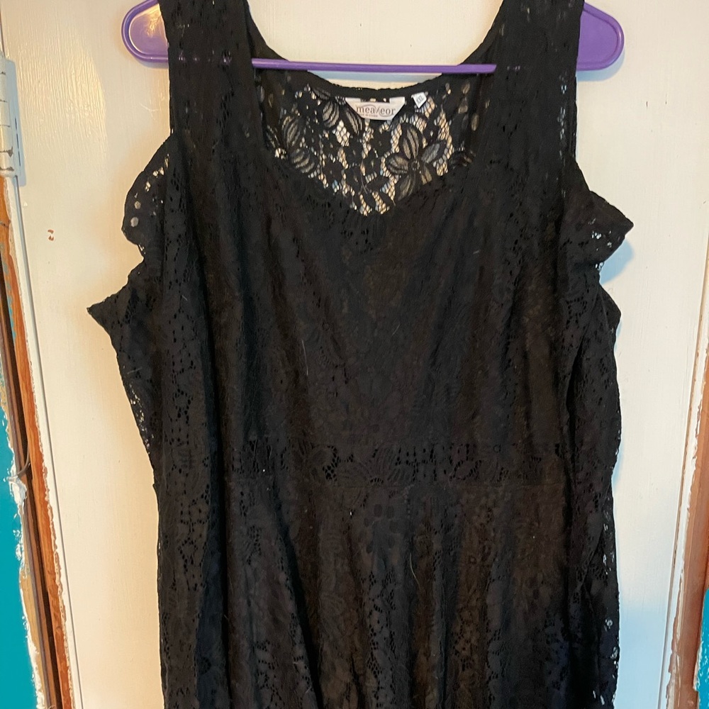 Lace Dress with open shoulders
